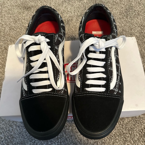 Supreme Vans Old Skool Pro *LIKE NEW* - Picture 3 of 9